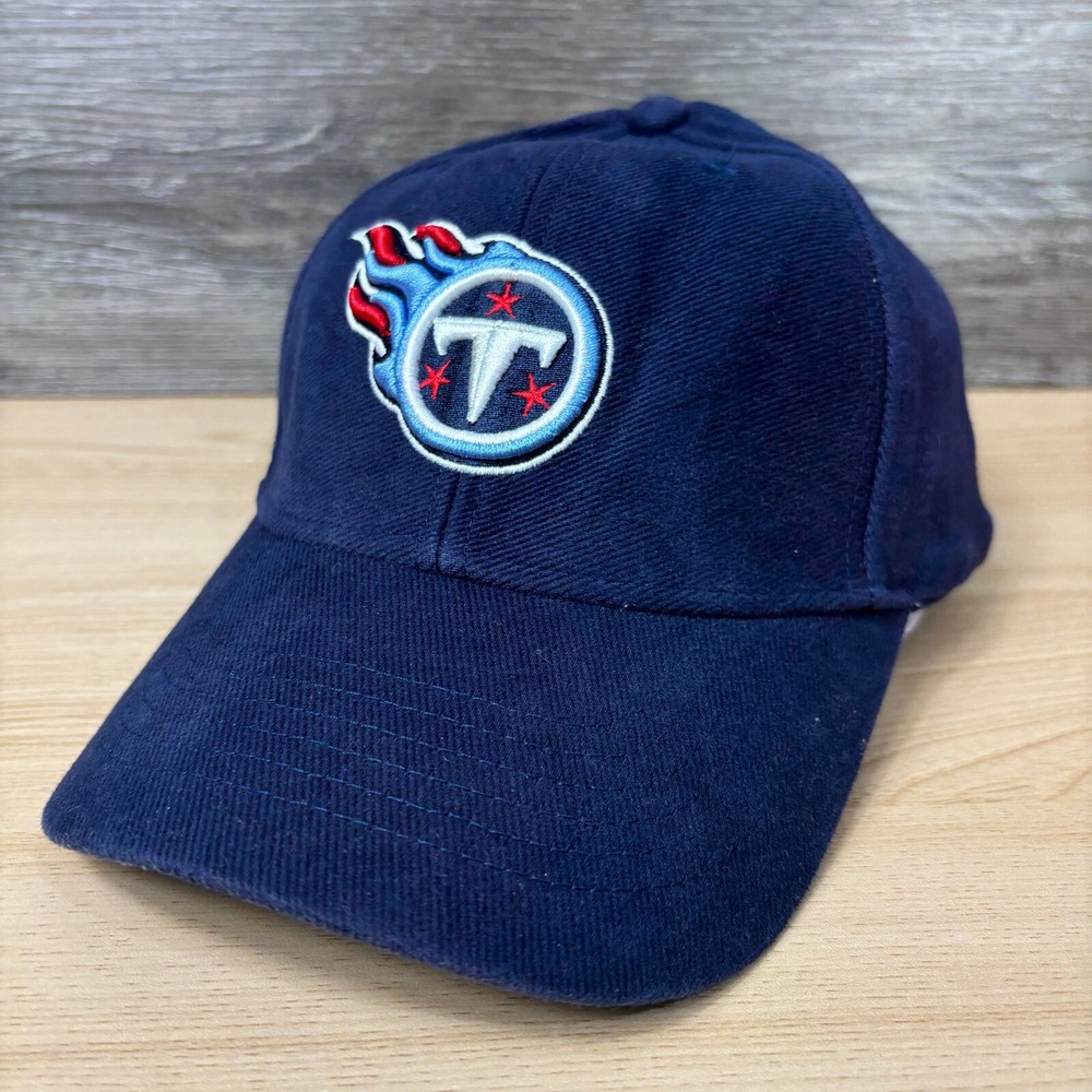 Tennessee Titans Hat Cap Strap Back Blue NFL Football Logo Reebok